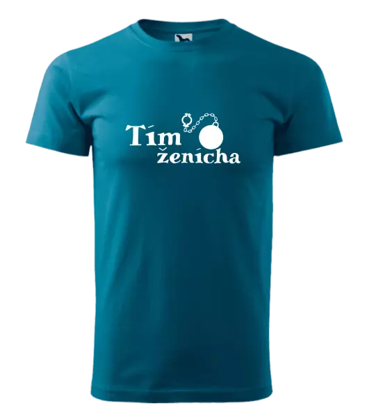 Pánske tričko Tím ženícha s guľou