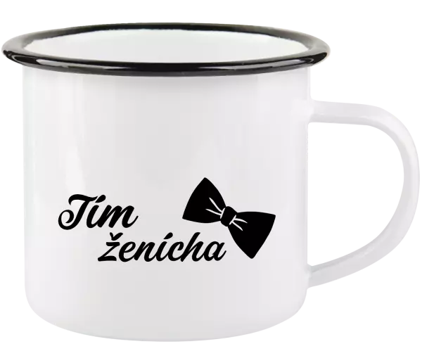 Plecháčik Tím ženícha s motýlikom