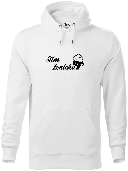 Pánska mikina Tím ženícha s pivom