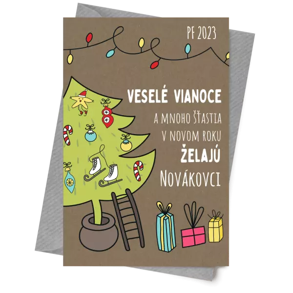 Papier 10 x 15 cm Vianoce