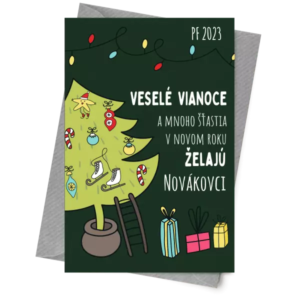 Papier 10 x 15 cm Vianoce