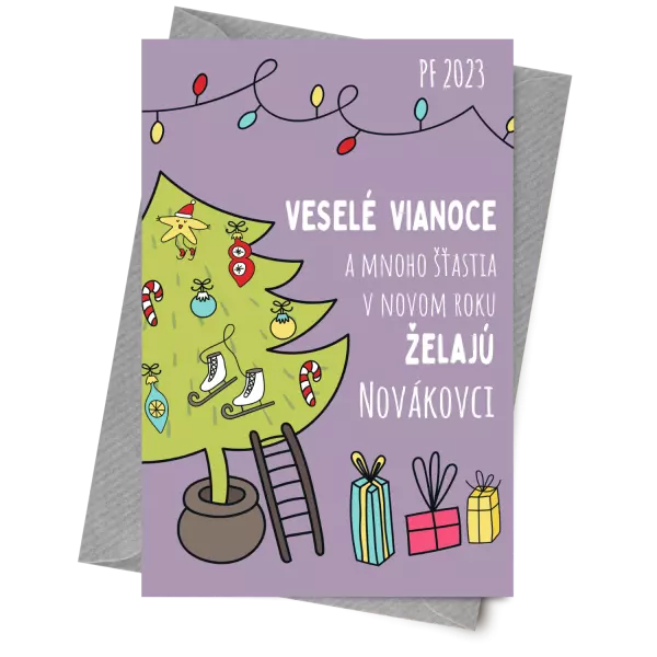 Papier 10 x 15 cm Vianoce