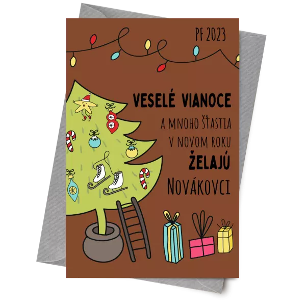 Papier 10 x 15 cm Vianoce