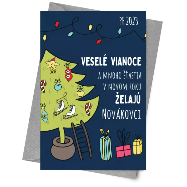 Papier 10 x 15 cm Vianoce