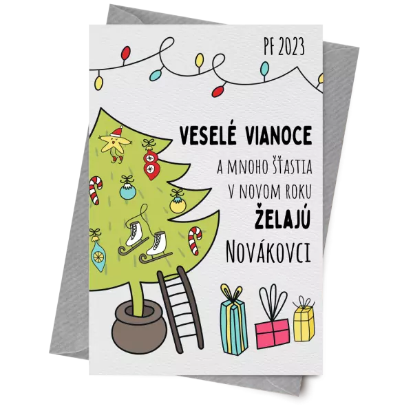 Papier 10 x 15 cm Vianoce