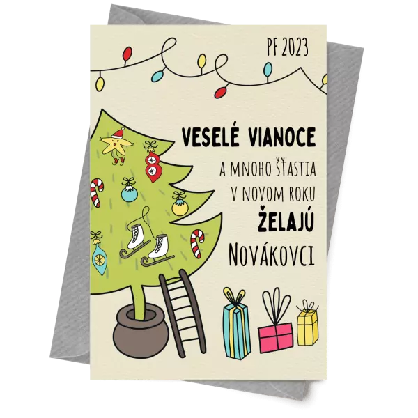 Papier 10 x 15 cm Vianoce