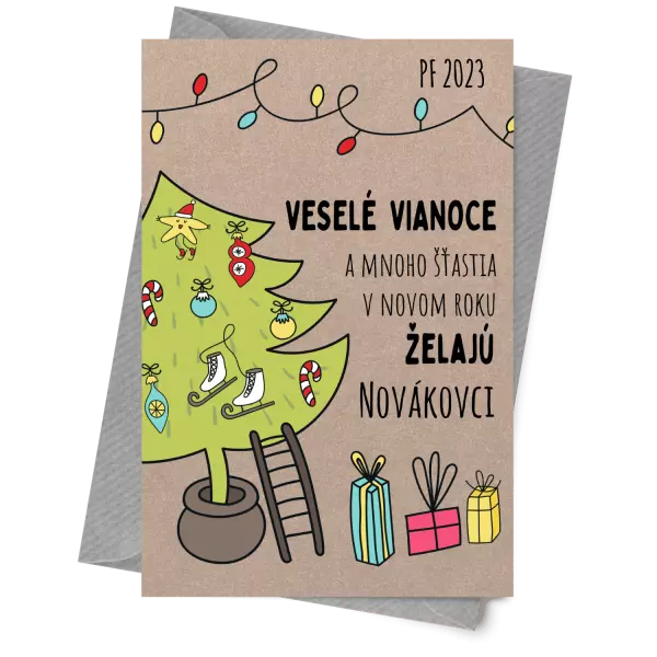 Papier 10 x 15 cm Vianoce