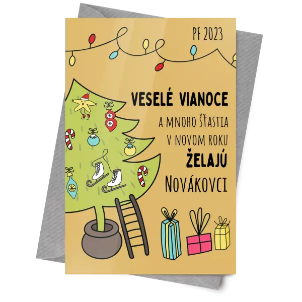 Papier 10 x 15 cm Vianoce