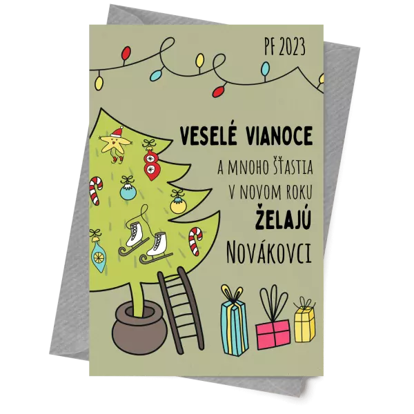 Papier 10 x 15 cm Vianoce