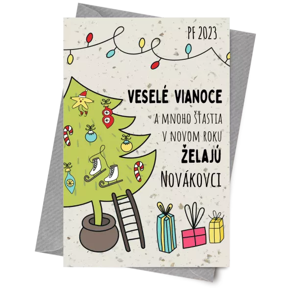 Papier 10 x 15 cm Vianoce