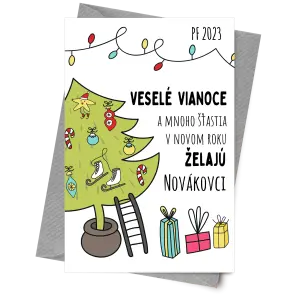 Papier 10 x 15 cm Vianoce