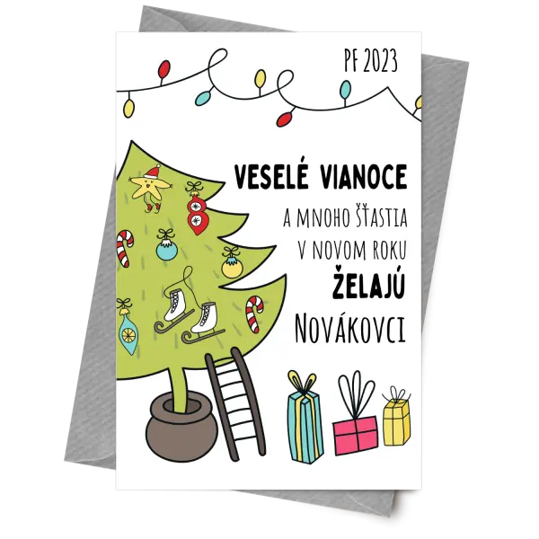 Papier 10 x 15 cm Vianoce