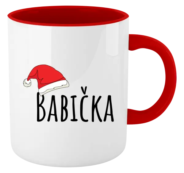  Vianočná čiapka - babička