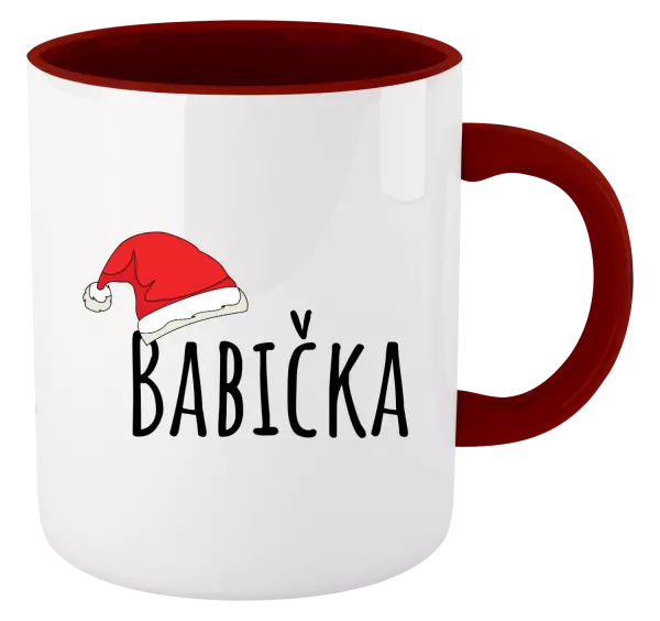  Vianočná čiapka - babička