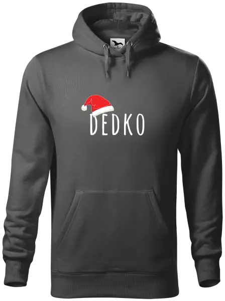 Pánska mikina Vianočná čiapka - dedko