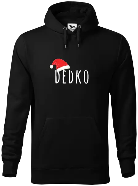 Pánska mikina Vianočná čiapka - dedko