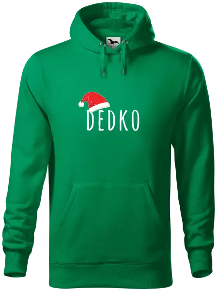 Pánska mikina Vianočná čiapka - dedko