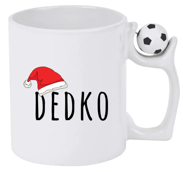 Vianočný hrnček Vianočná čiapka - dedko