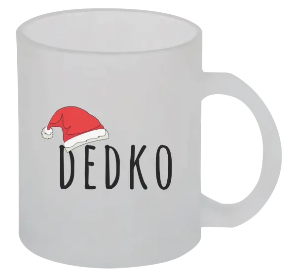 Vianočný hrnček Vianočná čiapka - dedko