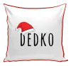 Vianočný vankúš Vianočná čiapka - dedko