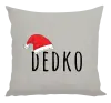 Vianočný vankúš Vianočná čiapka - dedko