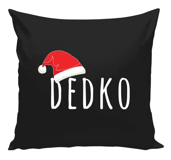Vianočný vankúš Vianočná čiapka - dedko
