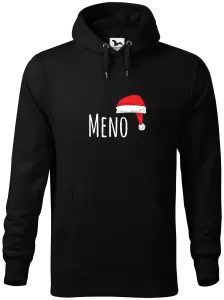 Pánska mikina Vianočná čiapka - meno