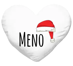 Vianočný vankúš Vianočná čiapka - meno