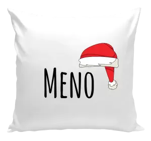 Vianočný vankúš Vianočná čiapka - meno