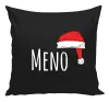 Vianočný vankúš Vianočná čiapka - meno