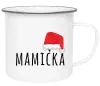 Vianočná plecháčik Vianočná čiapka - mamička
