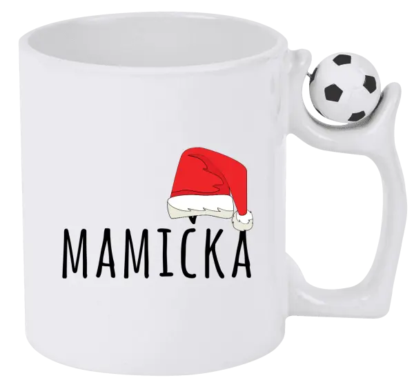 Vianočný hrnček Vianočná čiapka - mamička