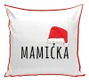 Vianočný vankúš Vianočná čiapka - mamička
