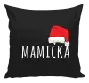Vianočný vankúš Vianočná čiapka - mamička