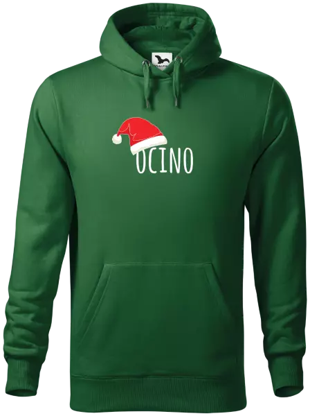 Pánska mikina Vianočná čiapka - ocino