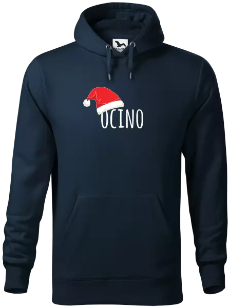 Pánska mikina Vianočná čiapka - ocino