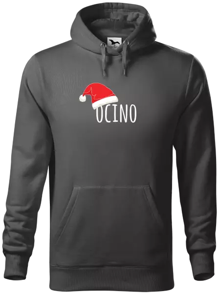 Pánska mikina Vianočná čiapka - ocino