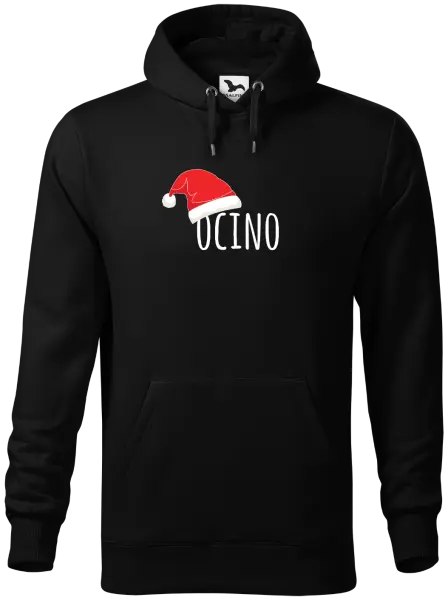 Pánska mikina Vianočná čiapka - ocino