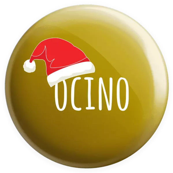 Placka Vianočná čiapka - ocino