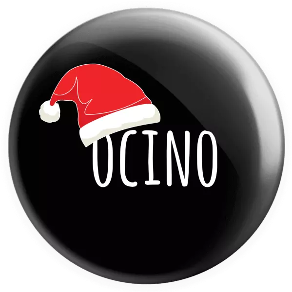 Placka Vianočná čiapka - ocino