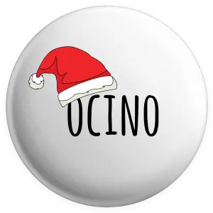 Placka Vianočná čiapka - ocino