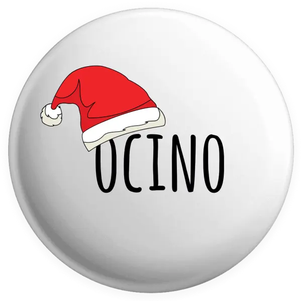 Placka Vianočná čiapka - ocino