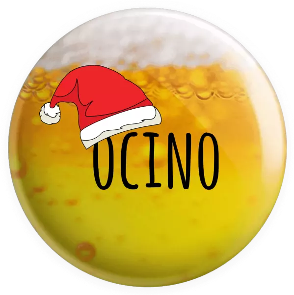 Placka Vianočná čiapka - ocino