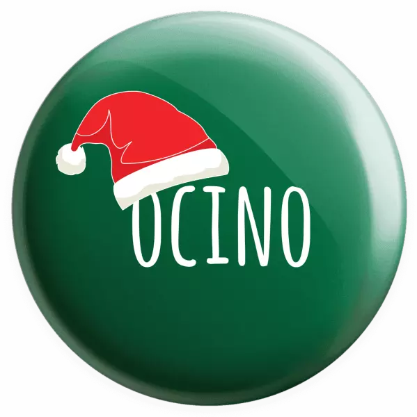 Placka Vianočná čiapka - ocino