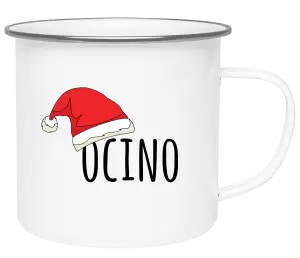 Vianočná plecháčik Vianočná čiapka - ocino