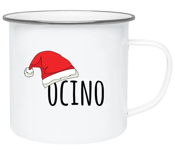 Vianočná plecháčik Vianočná čiapka - ocino