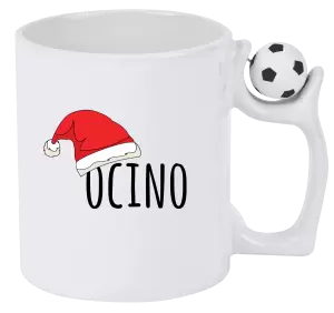 Vianočný hrnček Vianočná čiapka - ocino