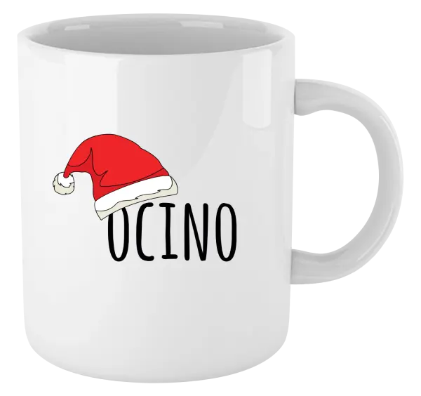 Vianočný hrnček Vianočná čiapka - ocino