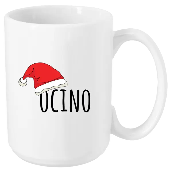 Vianočný hrnček Vianočná čiapka - ocino