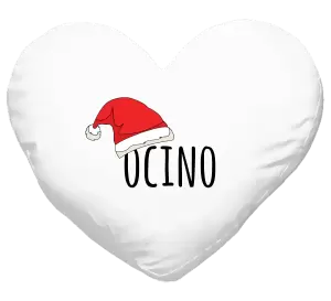 Vianočný vankúš Vianočná čiapka - ocino